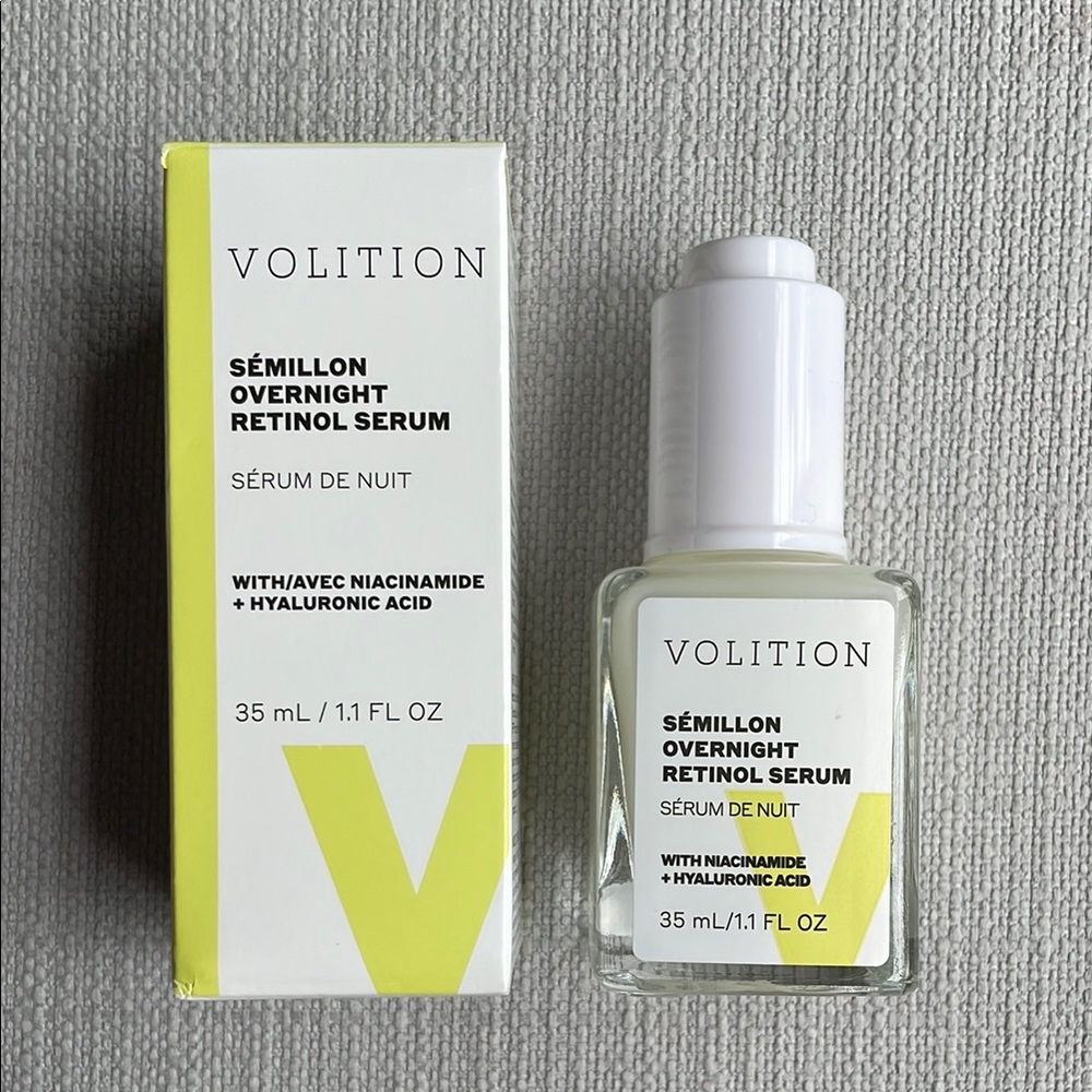 VOLITION Semillon Overnight Retinol Serum with Niacinamide + Hyaluronic Acid